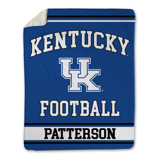 Kentucky - NCAA Football : Jason Patterson - Blanket-0