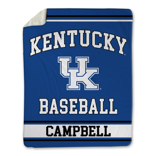 Kentucky - NCAA Baseball : Scott Campbell - Blanket-0