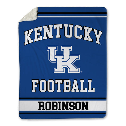 Kentucky - NCAA Football : Brian Robinson - Blanket-0