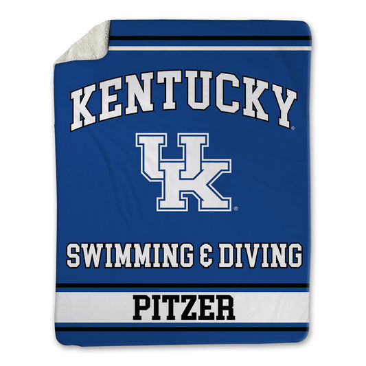 Kentucky - NCAA Men's Swimming & Diving : Cayden Pitzer - Blanket-0