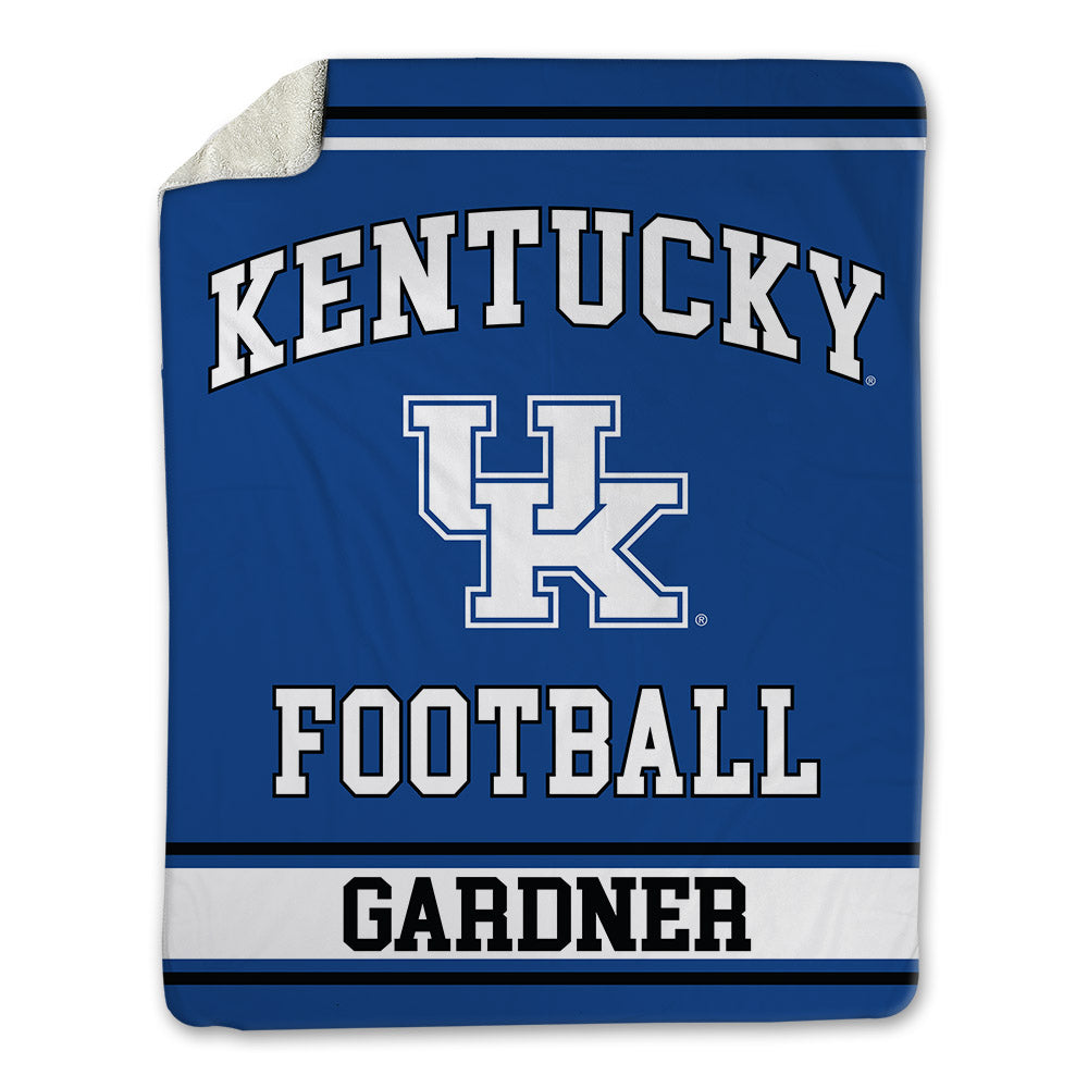Kentucky - NCAA Football : Demarcus Gardner - Blanket-0