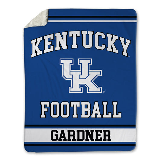 Kentucky - NCAA Football : Demarcus Gardner - Blanket-0