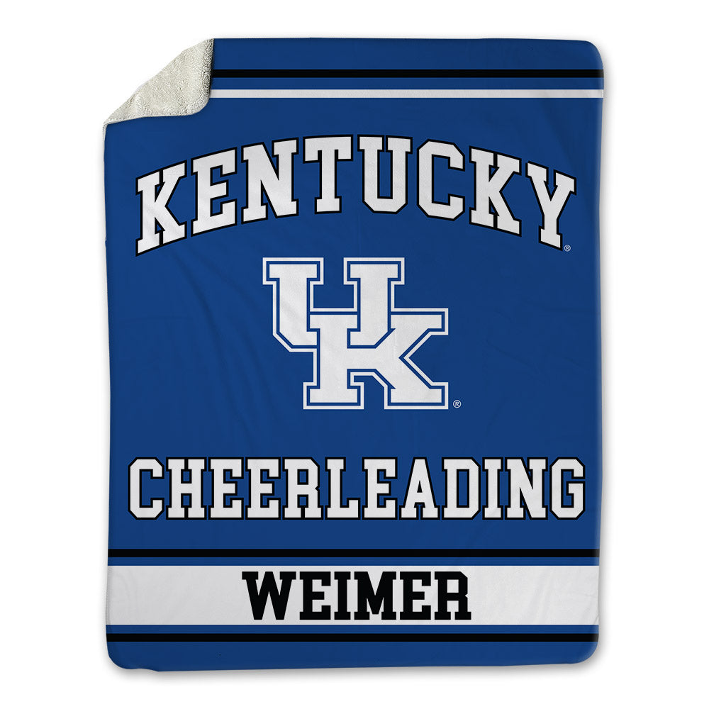 Kentucky - NCAA Cheerleading : James Weimer - Blanket-0
