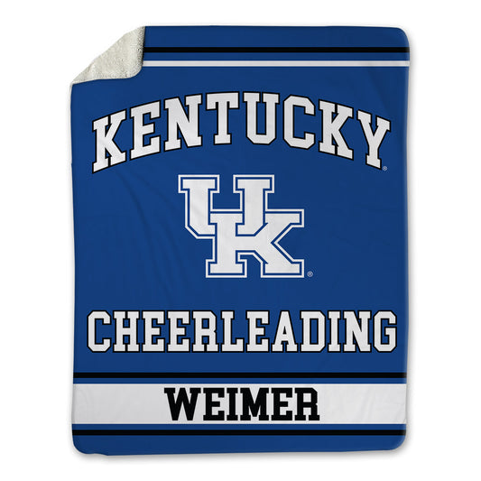 Kentucky - NCAA Cheerleading : James Weimer - Blanket-0