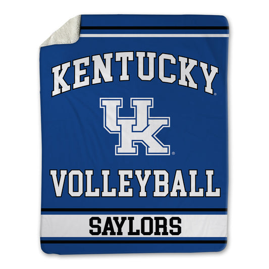 Kentucky - NCAA Women's Volleyball : Gracison Saylors - Blanket-0