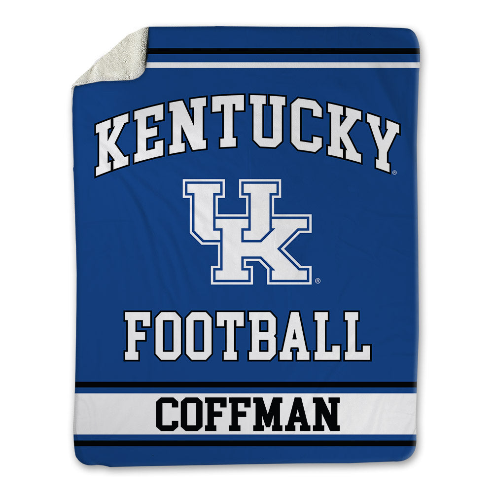 Kentucky - NCAA Football : Brock Coffman - Blanket-0