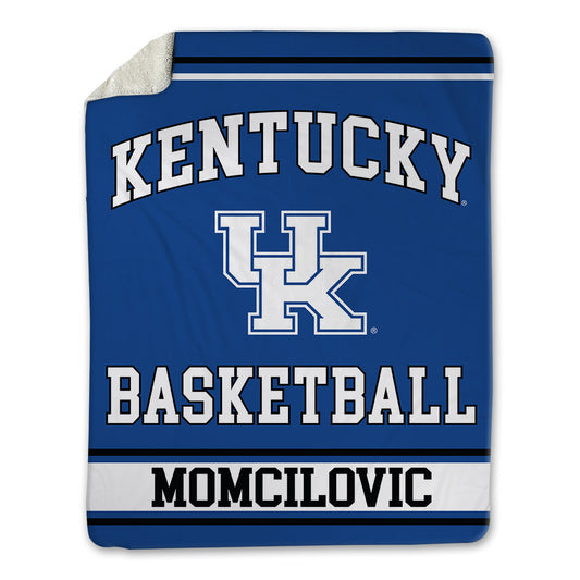Kentucky - NCAA Men's Basketball : Milan Momcilovic - Blanket-0