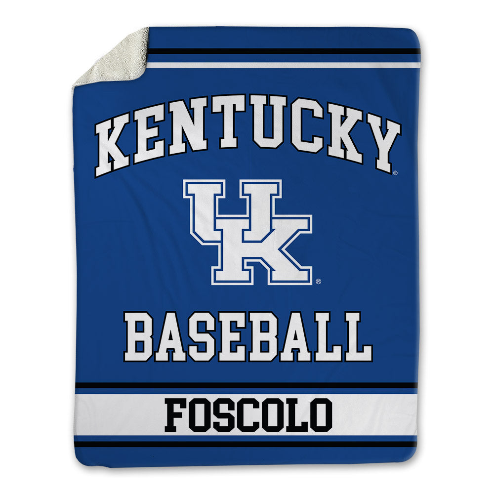 Kentucky - NCAA Baseball : Ryan Foscolo - Blanket-0