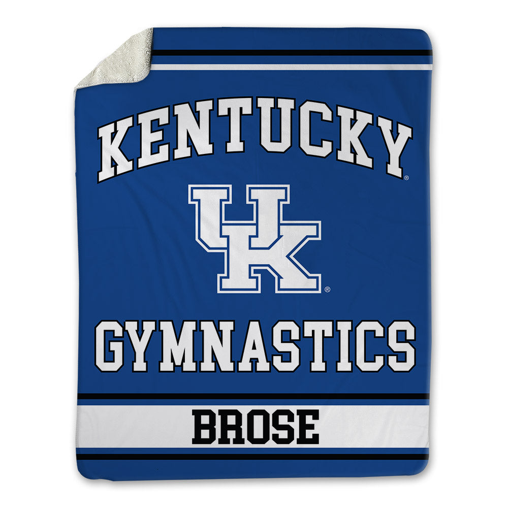 Kentucky - NCAA Women's Gymnastics : Creslyn Brose - Blanket-0