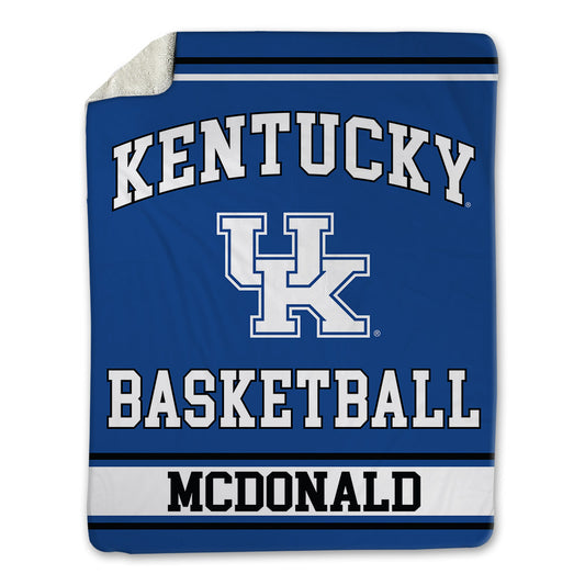 Kentucky - NCAA Women's Basketball : Emily McDonald - Blanket-0