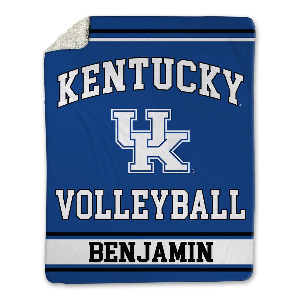 Kentucky - NCAA Women's Volleyball : Hannah Benjamin - Blanket-0