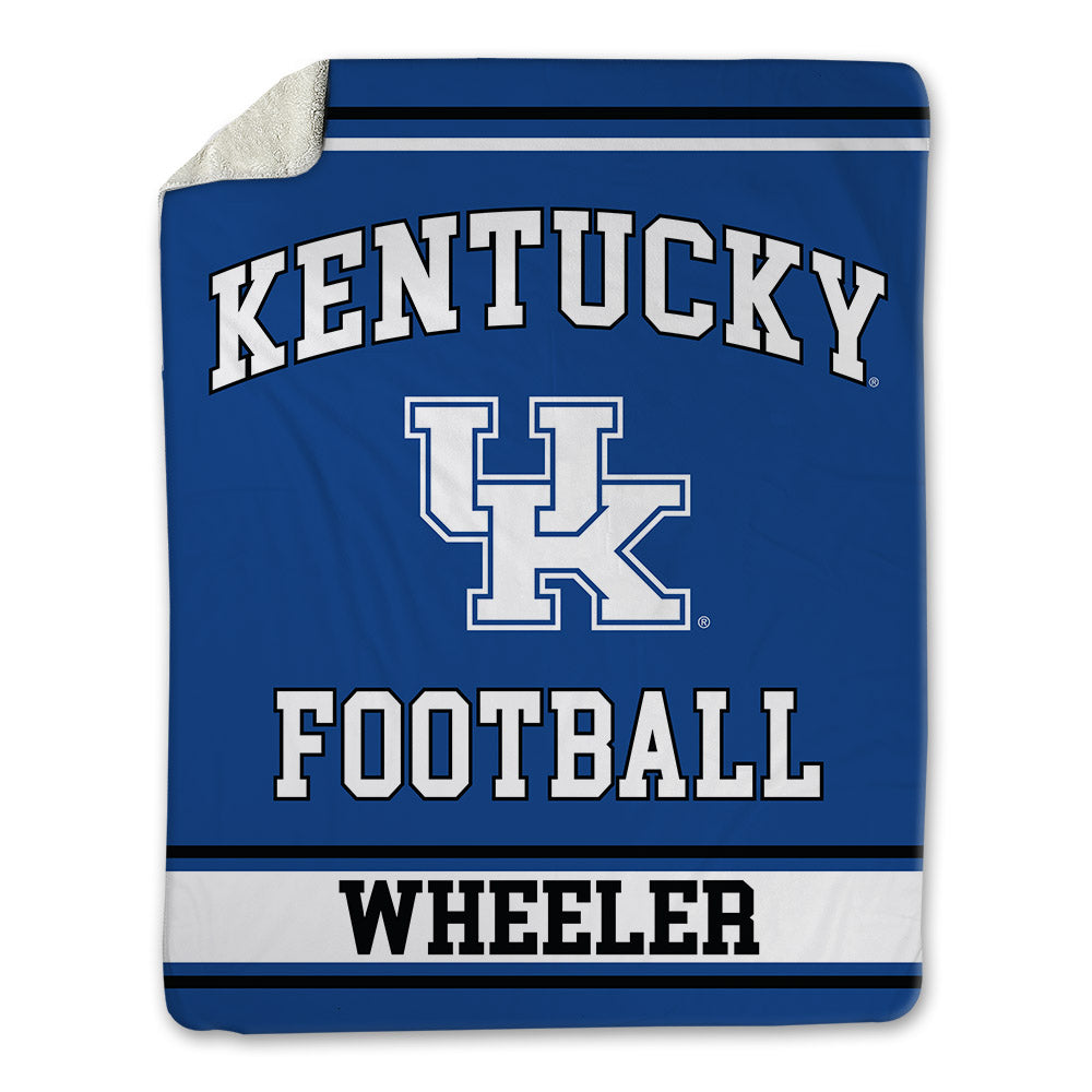 Kentucky - NCAA Football : Jack Wheeler - Blanket-0