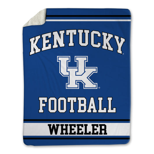 Kentucky - NCAA Football : Jack Wheeler - Blanket-0