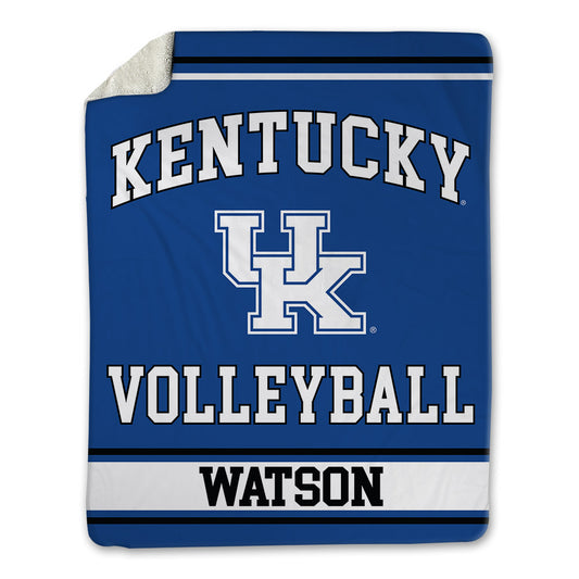 Kentucky - NCAA Women's Volleyball : Georgia Watson - Blanket-0