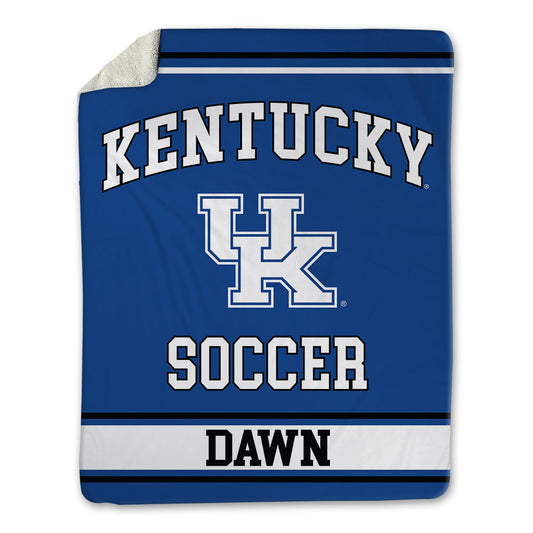 Kentucky - NCAA Women's Soccer : Kyla Dawn - Blanket-0