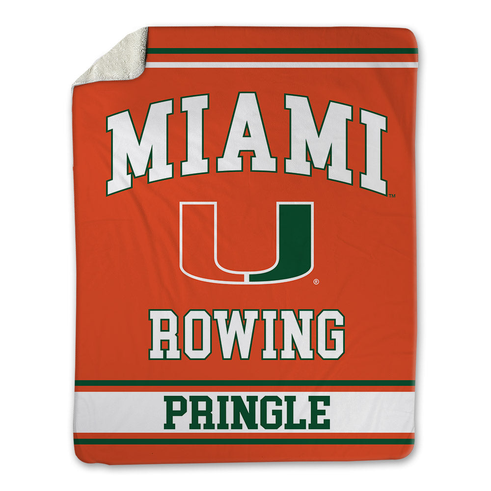 Miami - NCAA Women's Rowing : Scarlett Pringle - Blanket-0