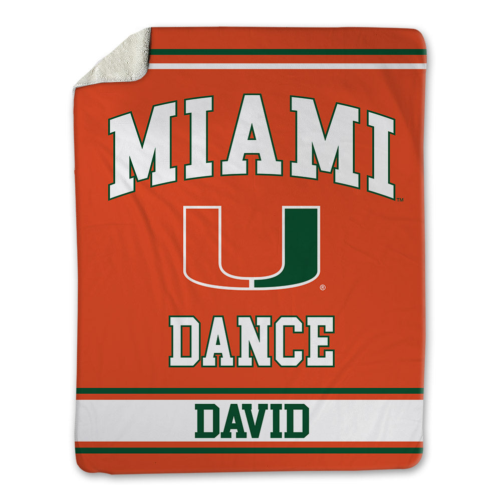Miami - NCAA Dance Team : Brooke David - Blanket-0