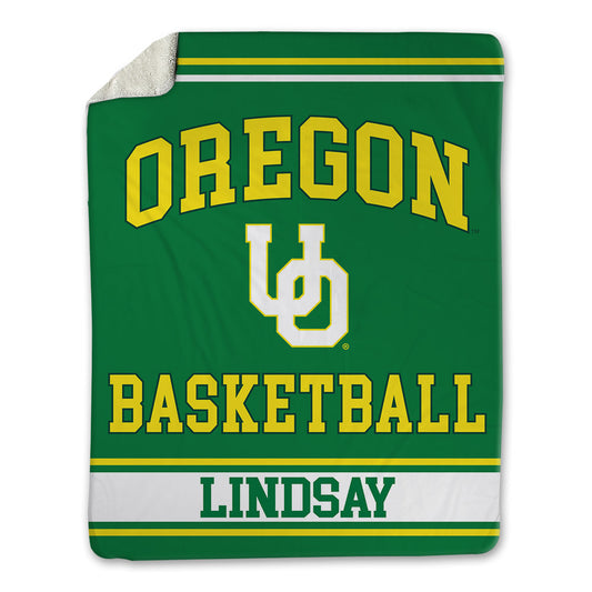 Oregon - NCAA Men's Basketball : Dezdrick Lindsay - Blanket-0