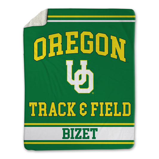 Oregon - NCAA Men's Track & Field : Titouan Bizet - Blanket-0