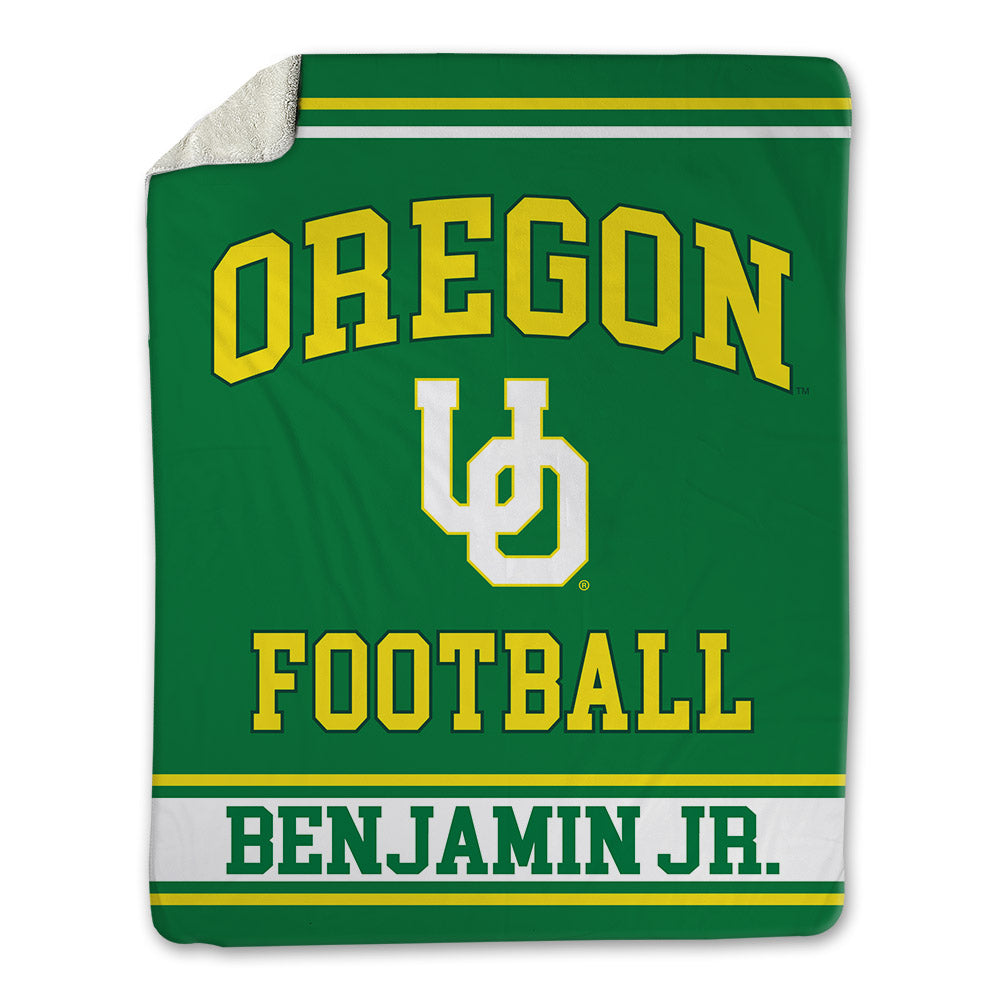Oregon - NCAA Football : Davon Benjamin Jr. - Blanket-0