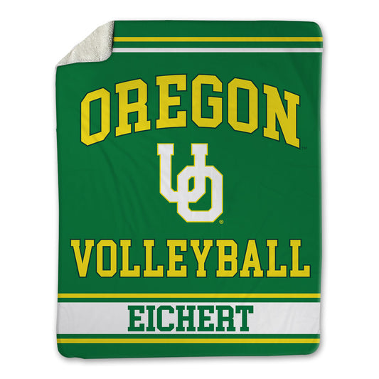 Oregon - NCAA Women's Volleyball : Laura Eichert - Blanket-0