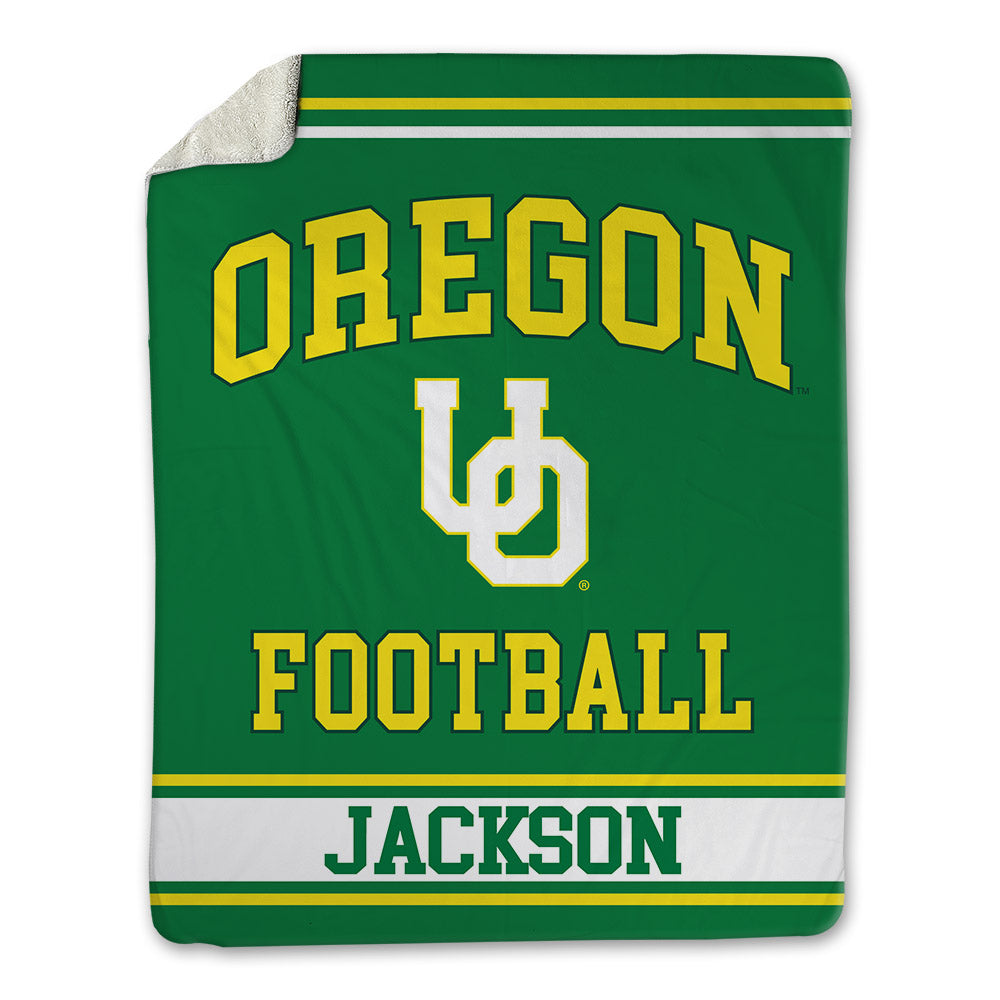 Oregon - NCAA Football : Devin Jackson - Blanket-0