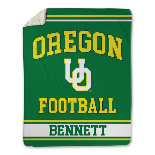 Oregon - NCAA Football : Michael Bennett - Blanket-0