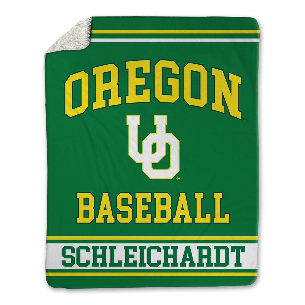 Oregon - NCAA Baseball : Josh Schleichardt - Blanket-0