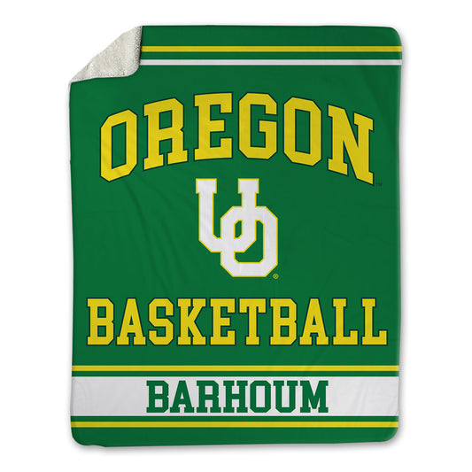 Oregon - NCAA Women's Basketball : Sara Barhoum - Blanket-0
