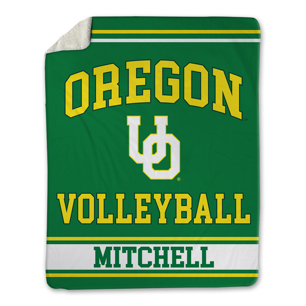 Oregon - NCAA Women's Volleyball : Kamden Mitchell - Blanket-0