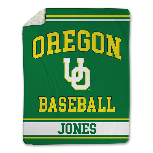 Oregon - NCAA Baseball : Tyler Jones - Blanket-0