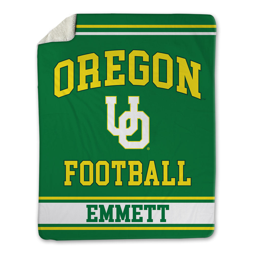 Oregon - NCAA Football : Keaton Emmett - Blanket-0