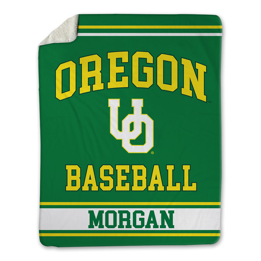 Oregon - NCAA Baseball : Owen Morgan - Blanket-0