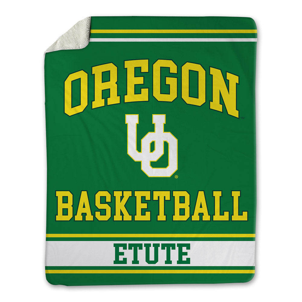 Oregon - NCAA Women's Basketball : Ehis Etute - Blanket-0