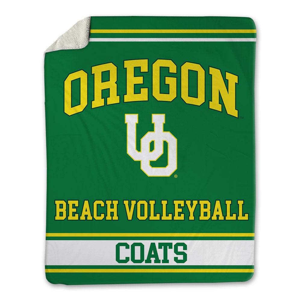 Oregon - NCAA Beach Volleyball : Landree Coats - Blanket-0