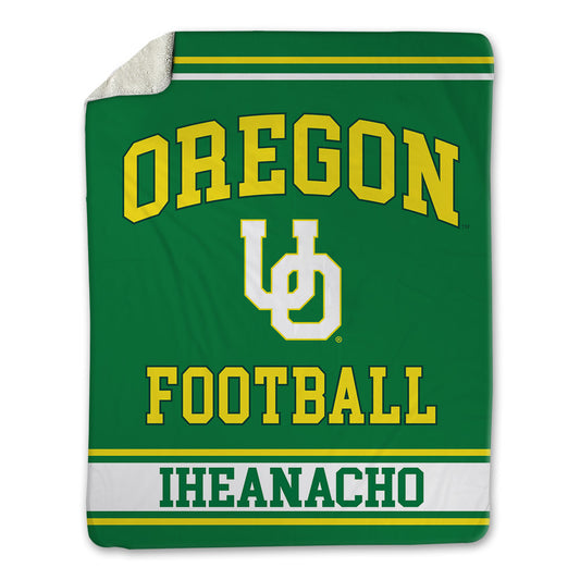 Oregon - NCAA Football : Immanuel Iheanacho - Blanket-0