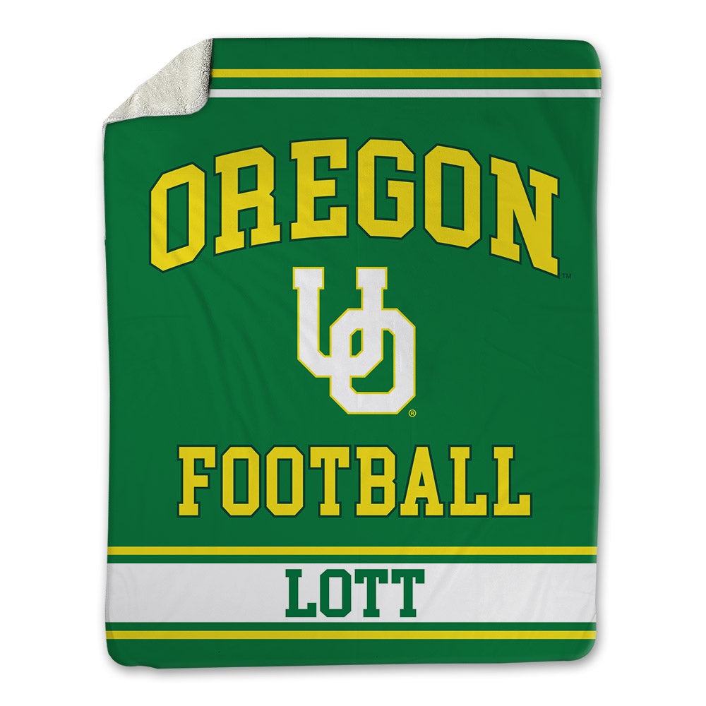 Oregon - NCAA Football : Jalen Lott - Blanket-0