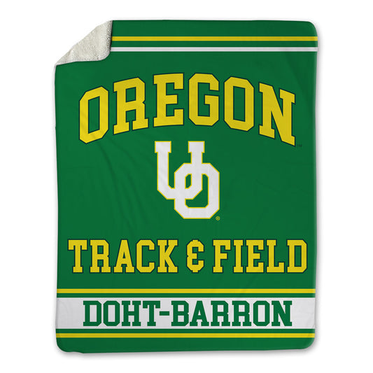 Oregon - NCAA Women's Track & Field : Lakely Doht-Barron - Blanket-0