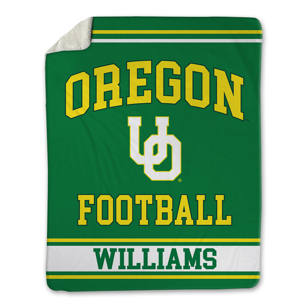 Oregon - NCAA Football : Torrence Williams - Blanket-0