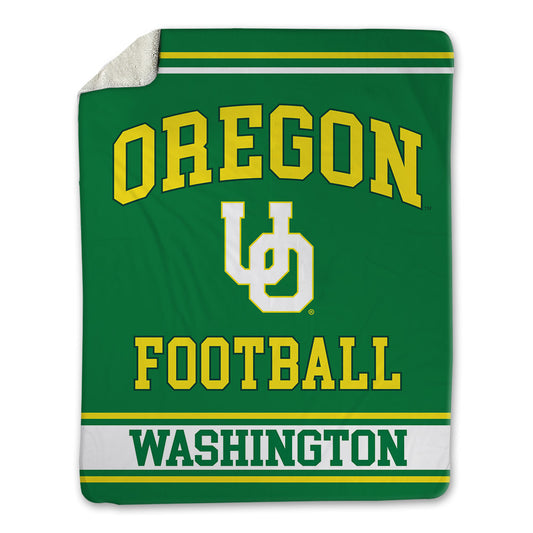 Oregon - NCAA Football : Jett Washington - Blanket-0