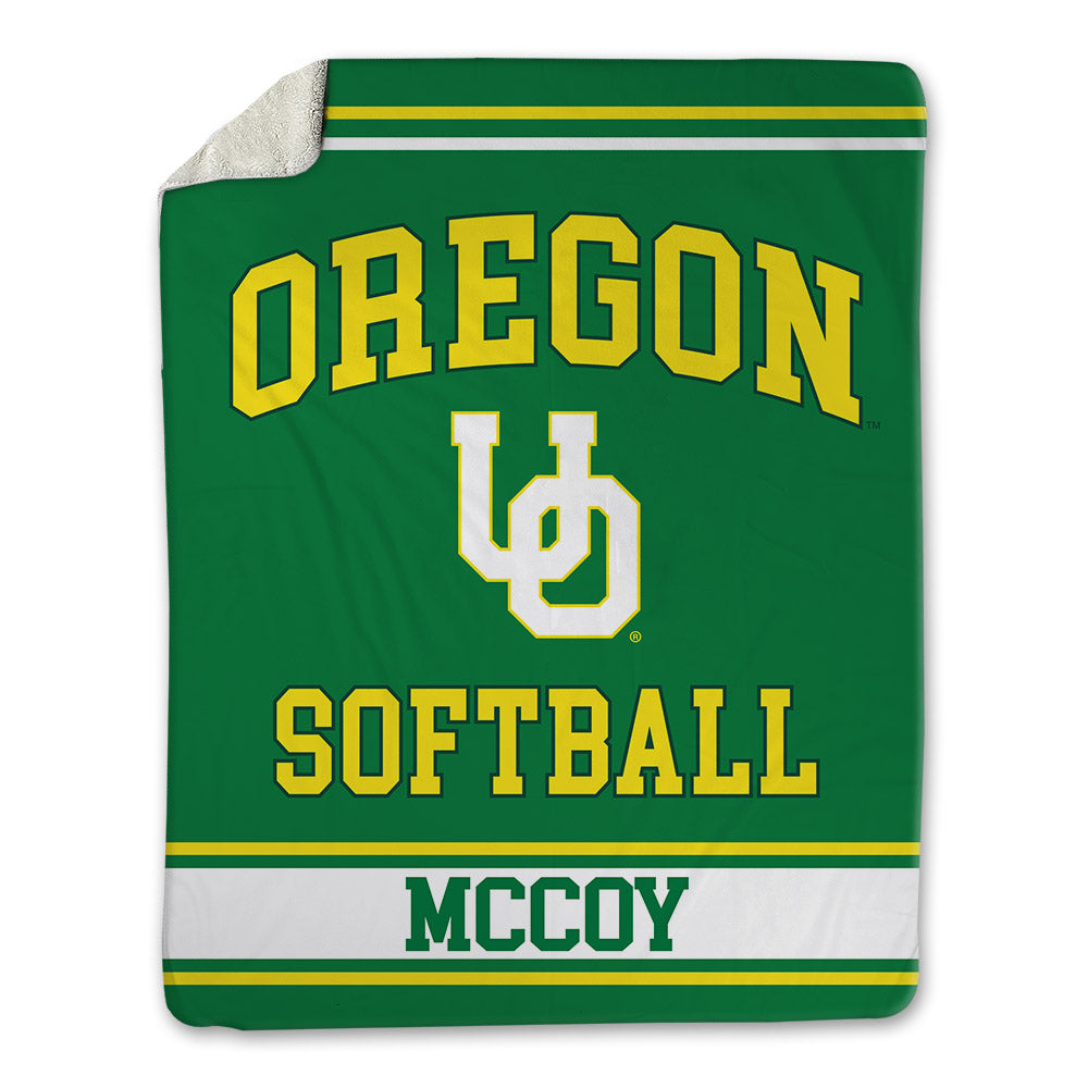 Oregon - NCAA Softball : Rylee McCoy - Blanket-0