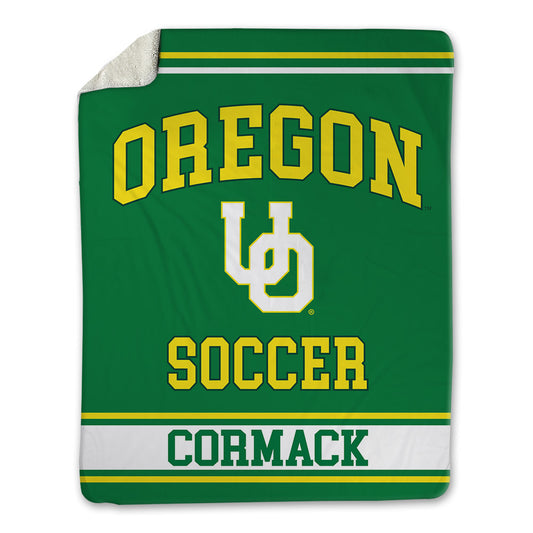 Oregon - NCAA Women's Soccer : Carly Ann Cormack - Blanket-0
