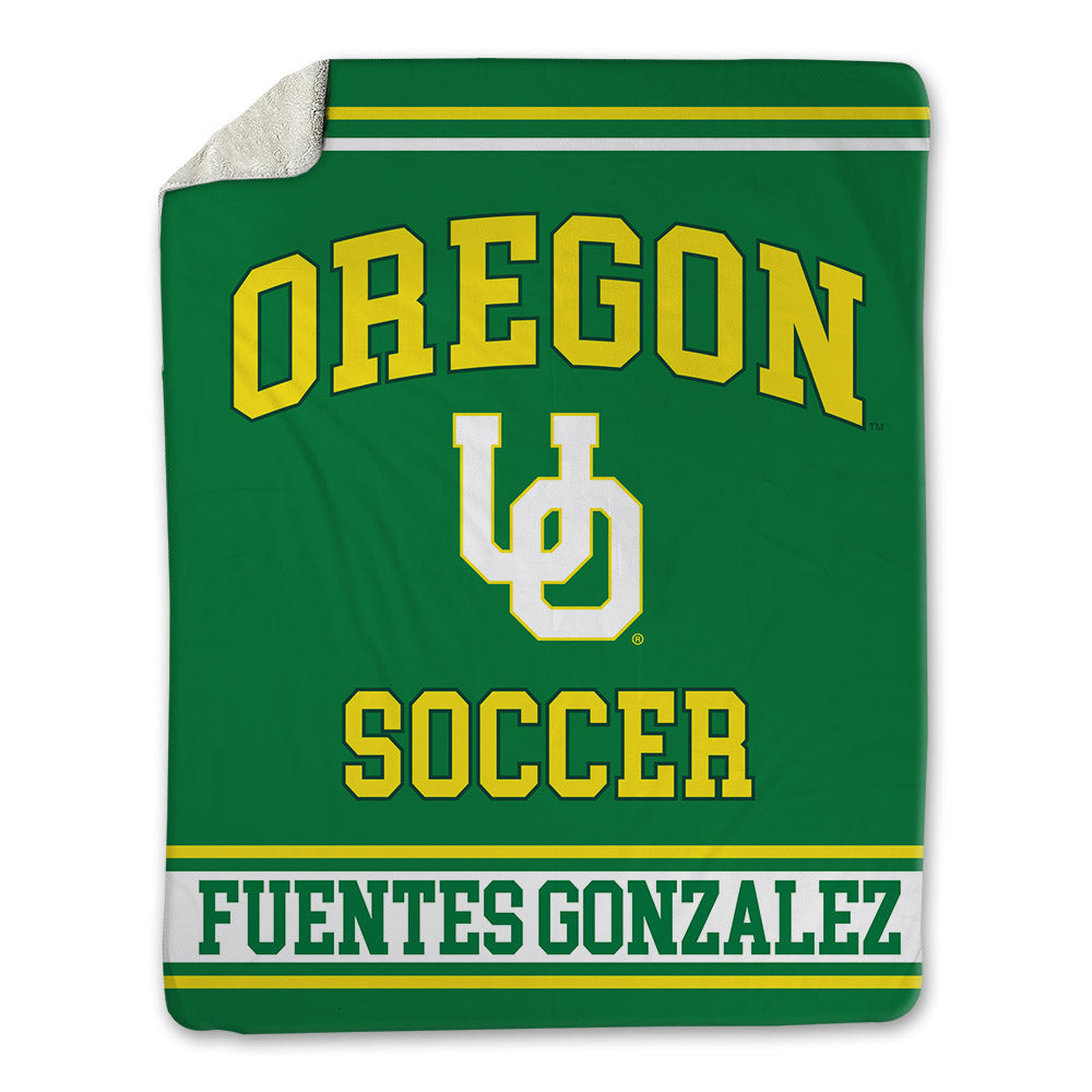 Oregon - NCAA Women's Soccer : Giselle Fuentes Gonzalez - Blanket-0