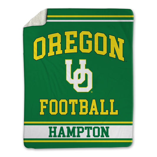 Oregon - NCAA Football : Messiah Hampton - Blanket-0