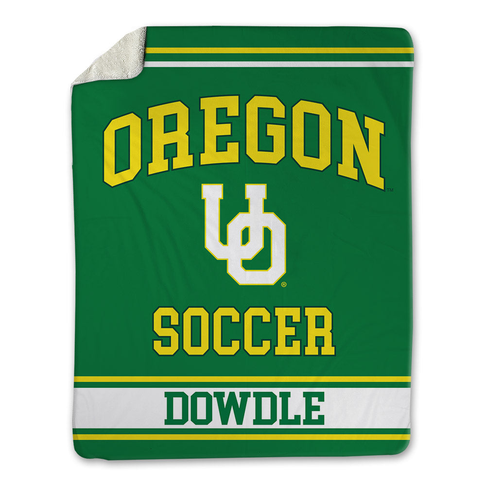Oregon - NCAA Women's Soccer : Clara Dowdle - Blanket-0