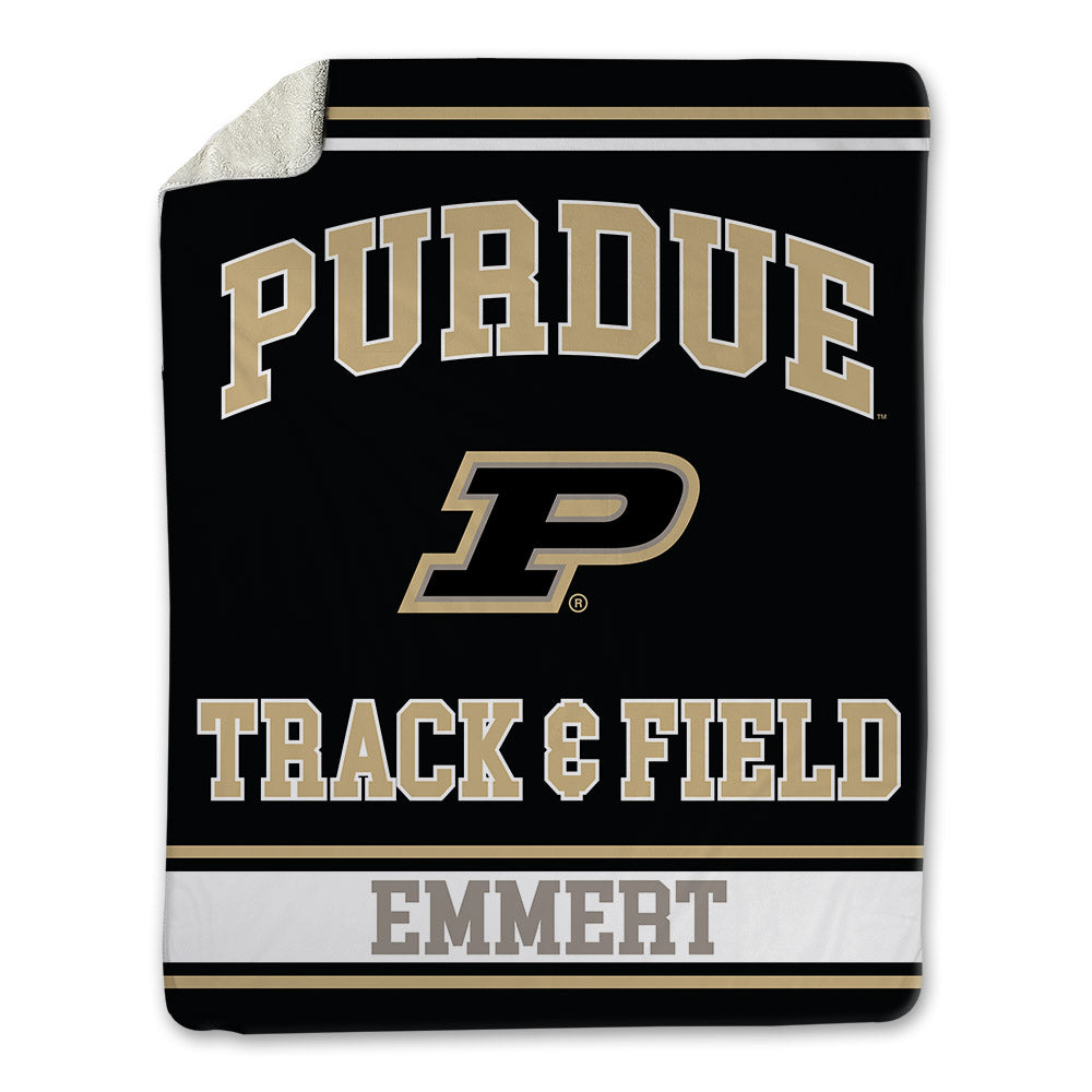 Purdue - NCAA Men's Track & Field : Daniel Emmert - Blanket-0