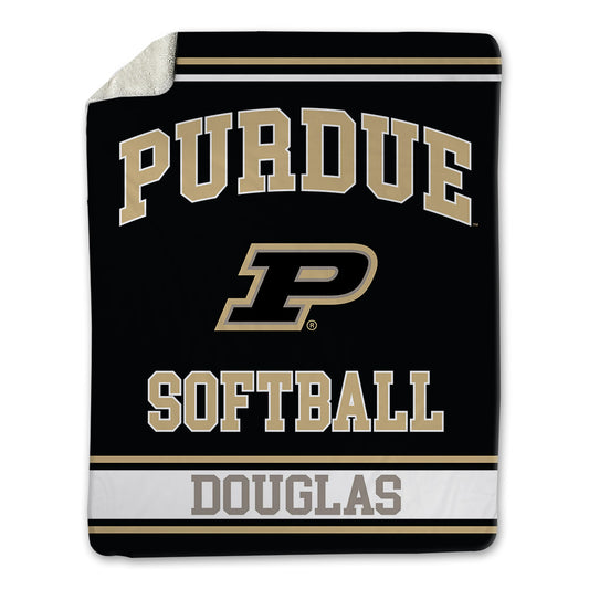 Purdue - NCAA Softball : Bella Douglas - Blanket-0