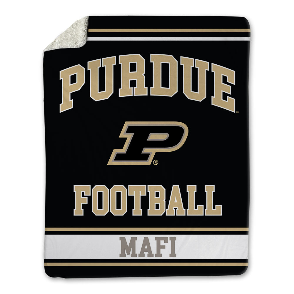 Purdue - NCAA Football : Nuku Mafi - Blanket-0