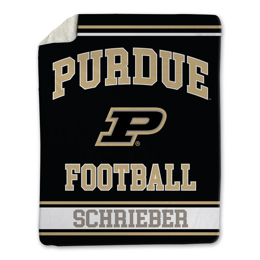 Purdue - NCAA Football : Rico Schrieber - Blanket-0