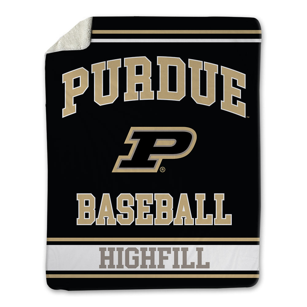 Purdue - NCAA Baseball : Ross Highfill - Blanket-0